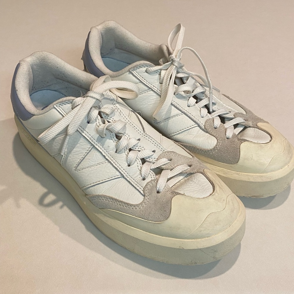 NEW BALANCE CT302 WHITE MOONBEAM COLORWAY DAD SNEAKERS CHUNKY GUC MENS SZ 10.5